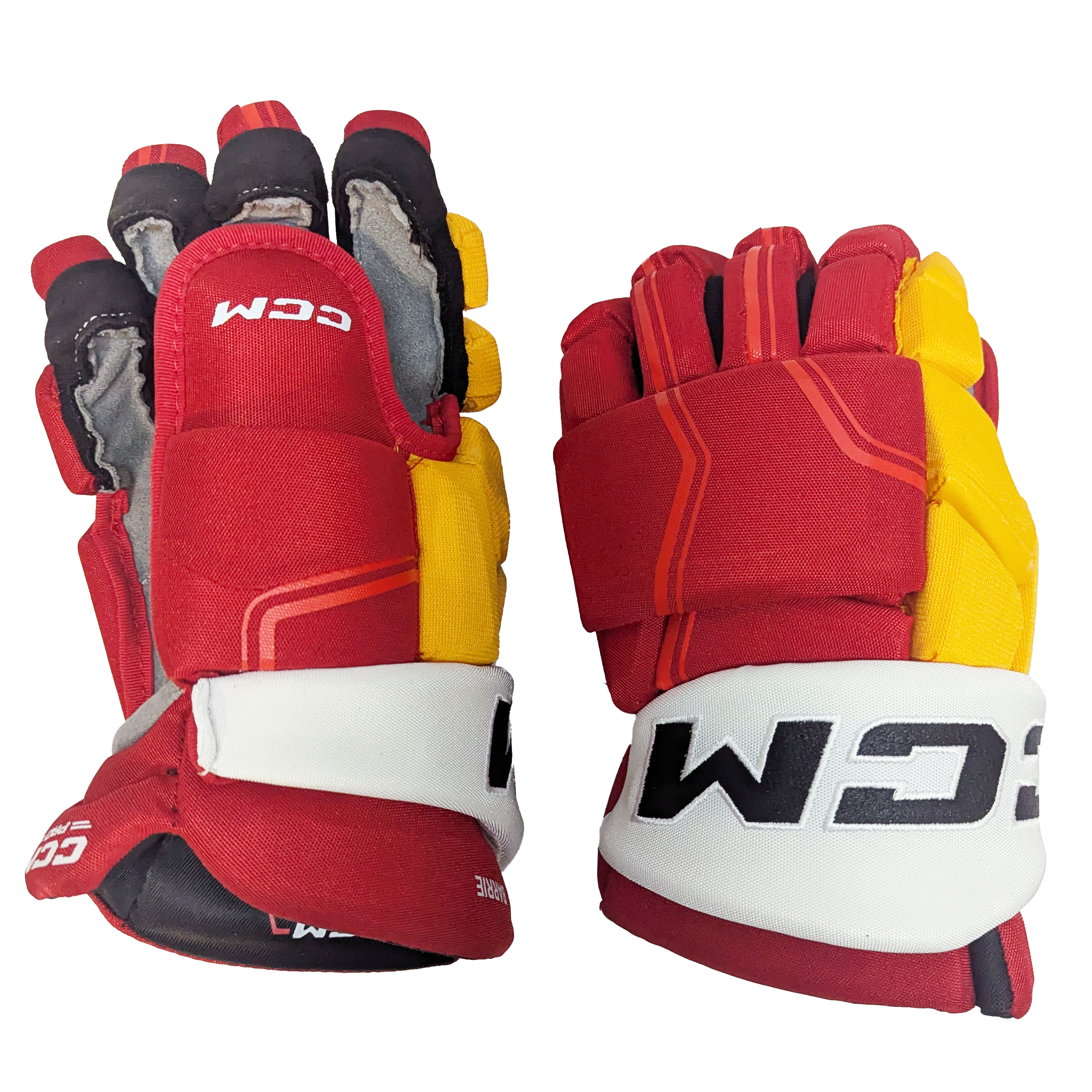 CCM HGQLPP - Gant NHL Pro Stock - Tyson Barrie (Rouge/Blanc/Jaune)